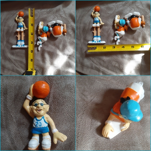 1980's RARE Sportfreaks 3 Piece Set $12.50 Shipping Sports Freaks Figures - Picture 6 of 16